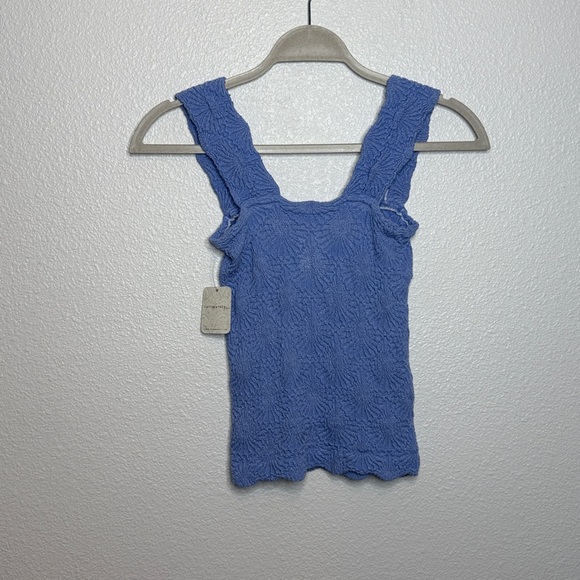 NWT Free People Intimately Love Letter Cami Pool Blue M/L - Picture 5 of 5